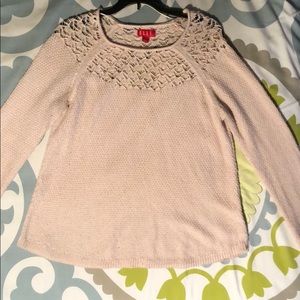 ELLE Light Pink Sweater